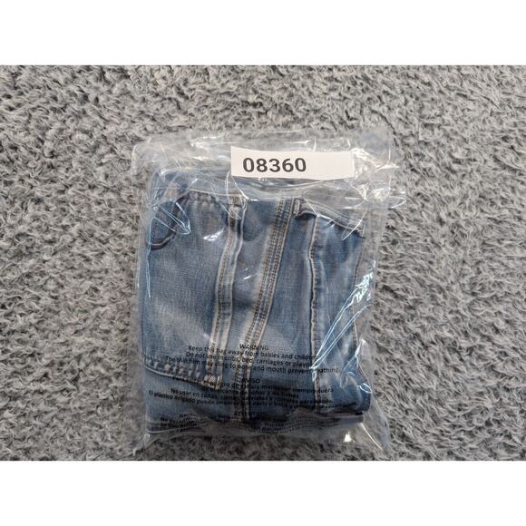 American Eagle Shorts Women 2 Blue MIDI Stretch Cut Off Distressed Bikercore - Picture 8 of 8